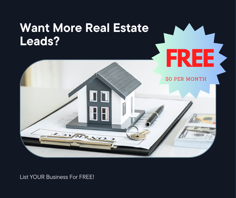 Free real Estate Listings Directory. List Your Real Estate Agency For Free Directory Listing To Get More Real State Leads Free